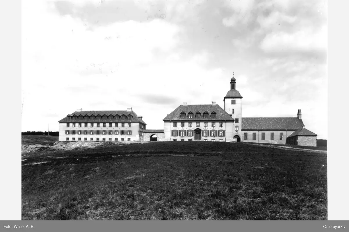 Lærehjem for unge gutter, nå Bredtvet fengsel og sikringsanstalt, anlagt på Bredtvet gård 1918, Aker
