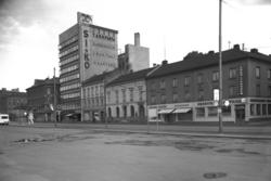 Grønland. Funkisblokken er Steplagården fra 1932 i Grønand 4