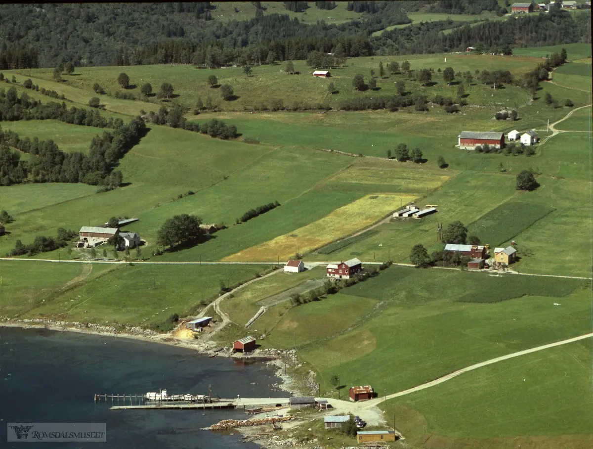 i forgrunnen f.v Neset, Våtan, Våtteigen. bak Pestua.