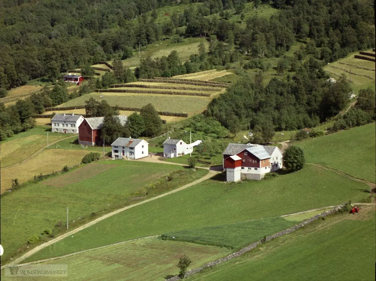 Tomren store, gnr. 67..1. Bnr. 9 "Aretgarden"..2. Bnr. 6 "Hansgarden". Nye hus på garden no..3. Kårhus på "Hansgarden".