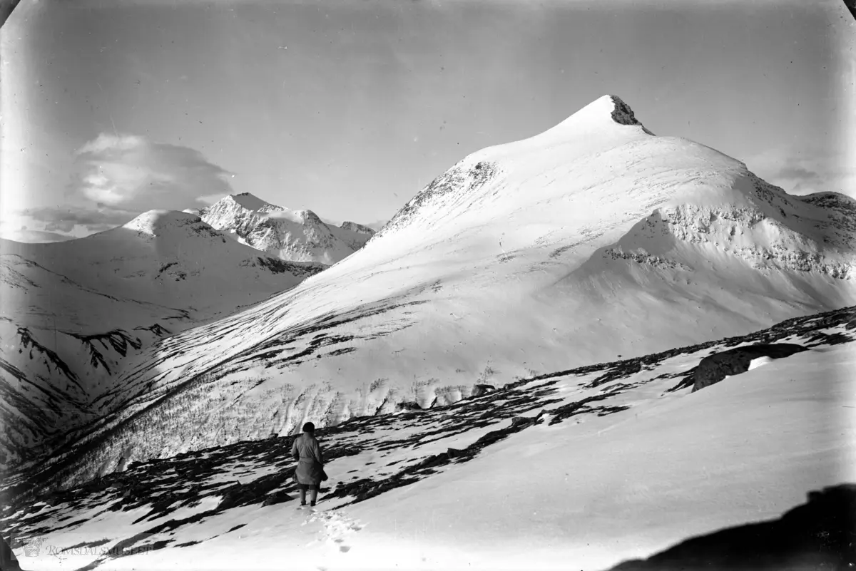 Skjorta sett fra Varfjellet.