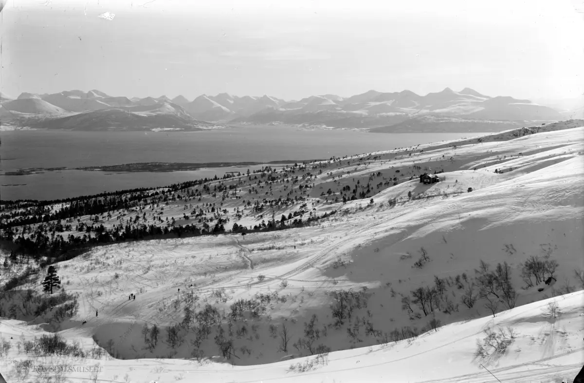 Botnan og Tresfjorfjella i bakgrunnen.