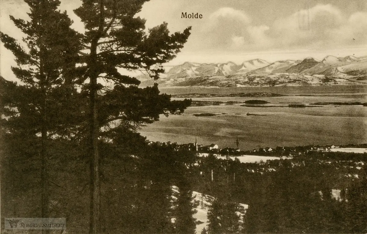 Molde by sett fra nord., Molde by sett fra nord.