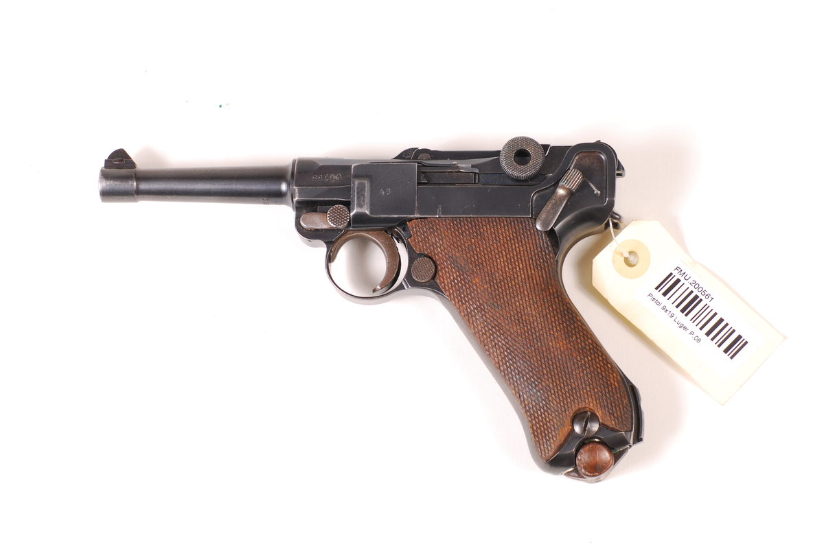 Pistol 9mm Luger P.08