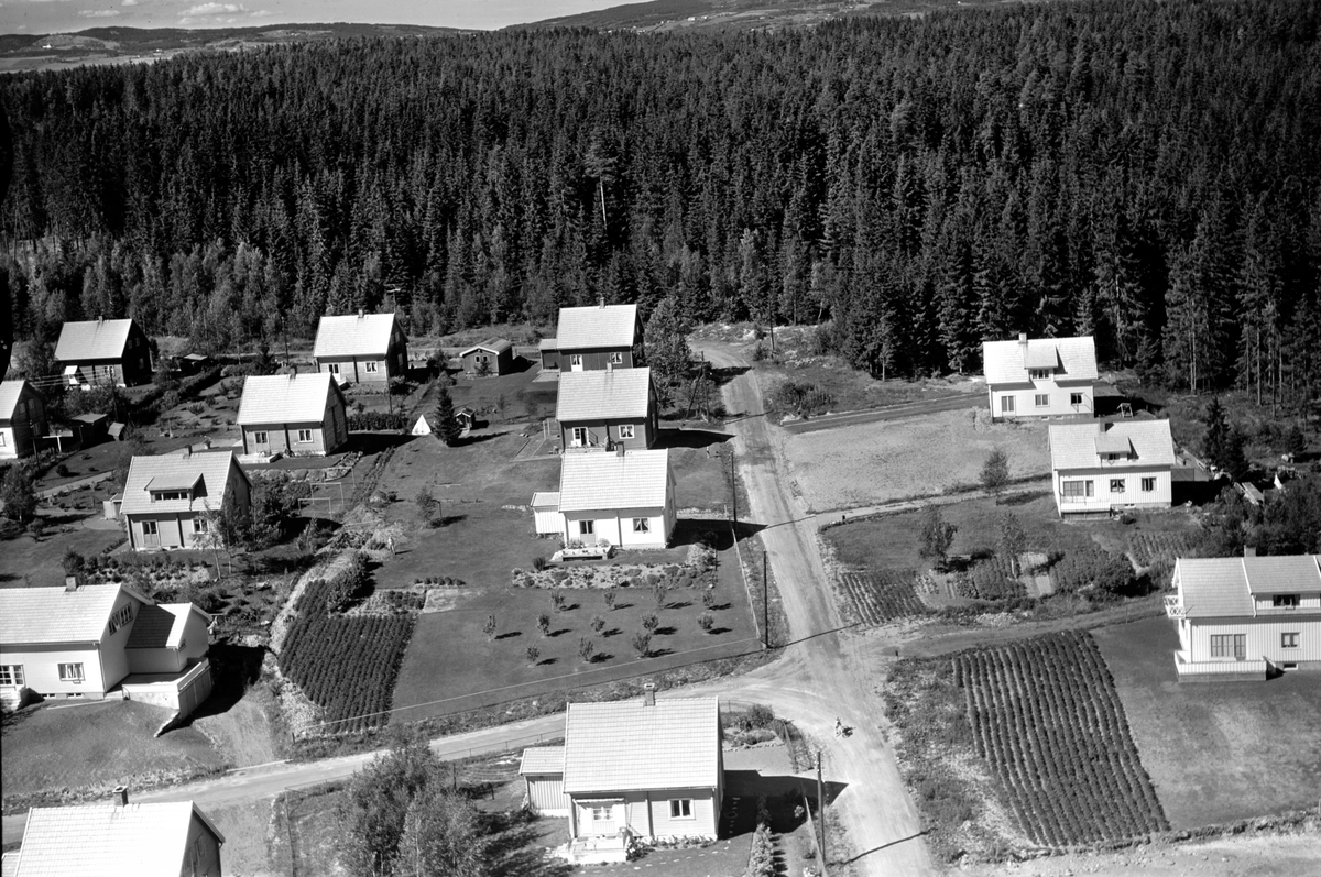 Hamar, flyfoto, Ajer, Klukhagan,