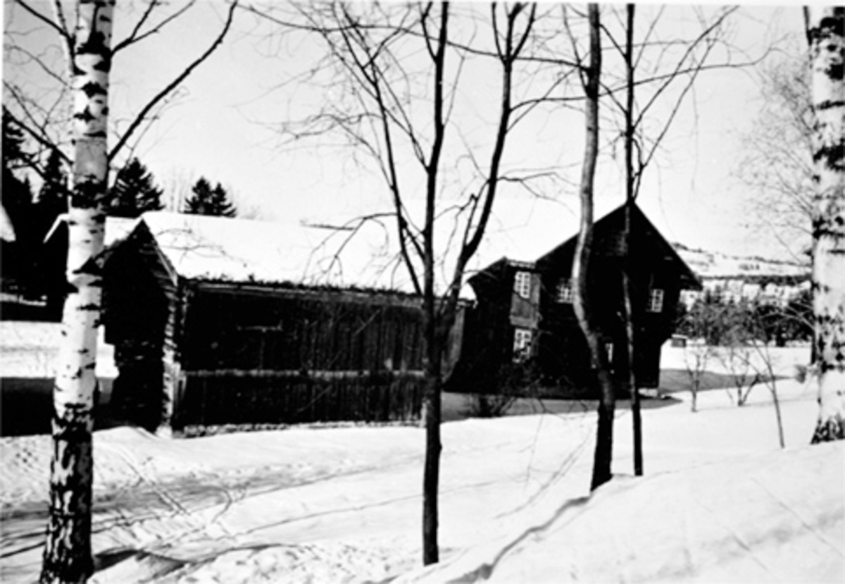 SKÅSTADLOFTET, BOLSTADBYGNINGEN, DOMKIRKEODDEN, VINTER