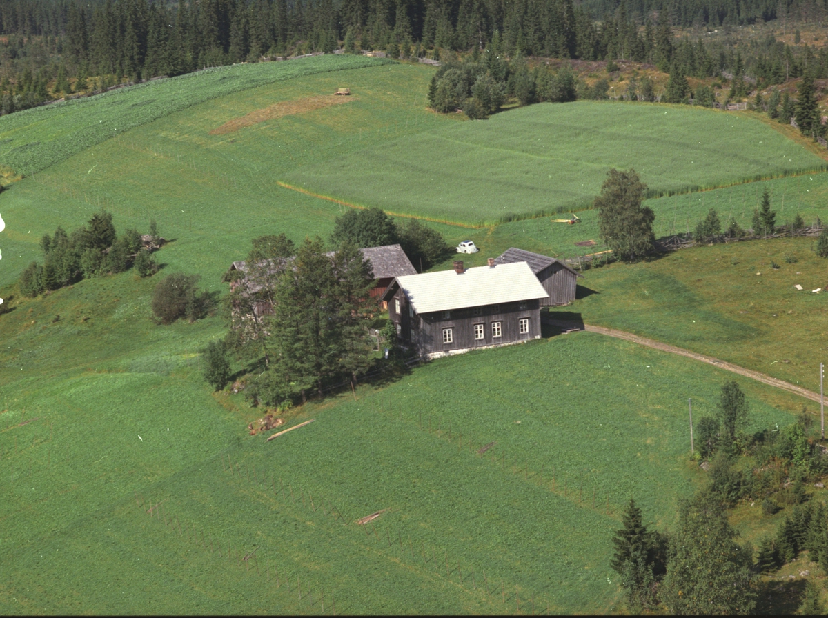 Flyfoto, Lagmannsveen, Veldre, Ringsaker.