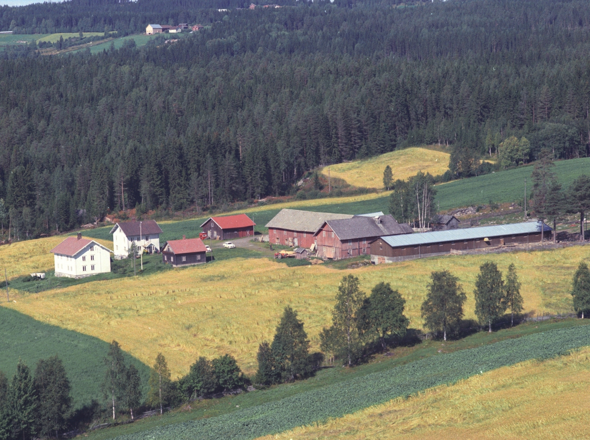 Flyfoto, Hemma nordre, Åsmarka, Ringsaker.