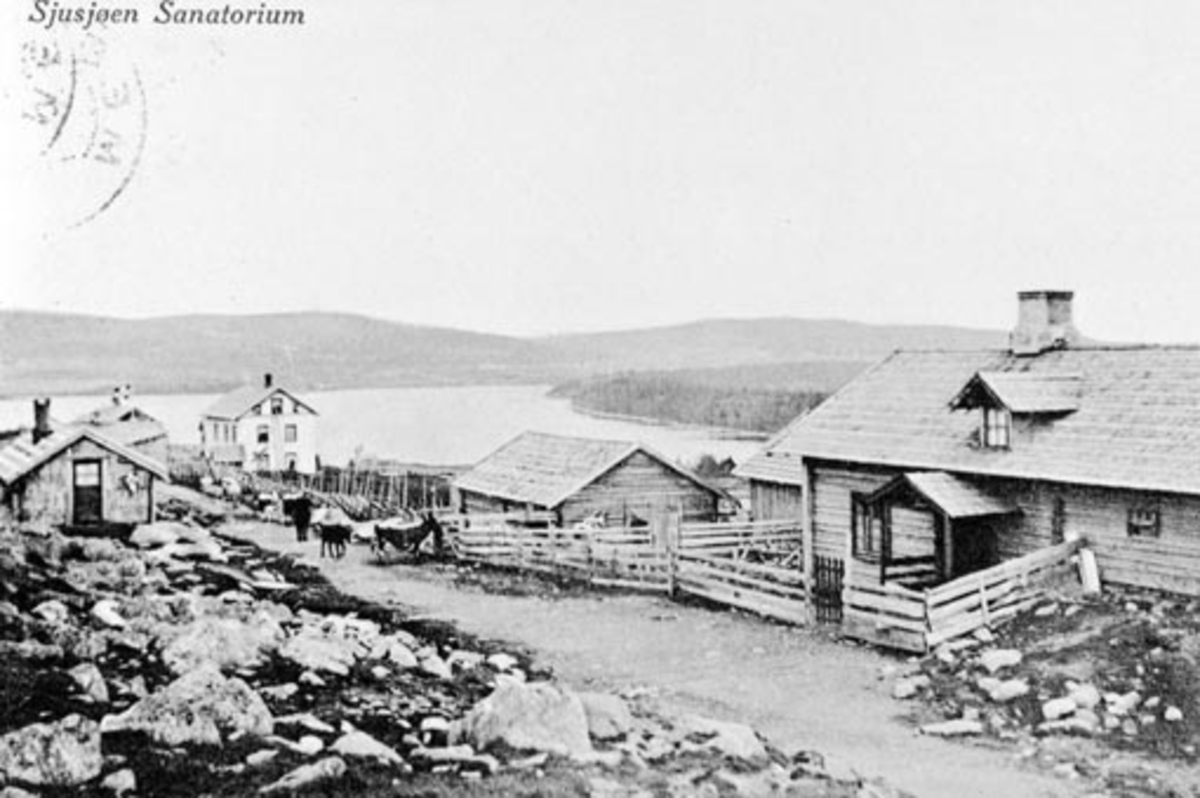 Sjusjøen sanatorium, Graaten seter, Ringsakfjellet.