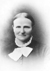 PORTRETT: HELENE LAGERÅEN FØDT: KARSET 1837 - 1891