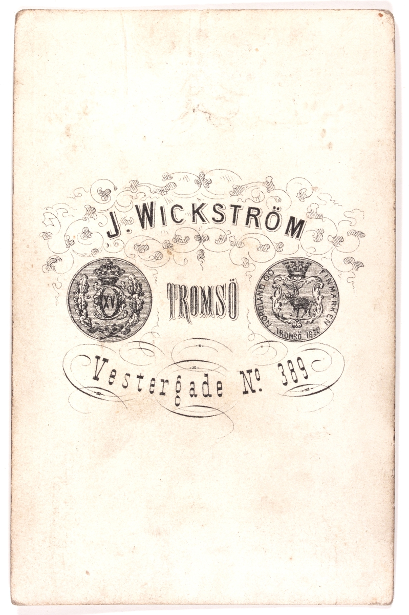 Visittkortfotografi. Fotografert 1855-1897.