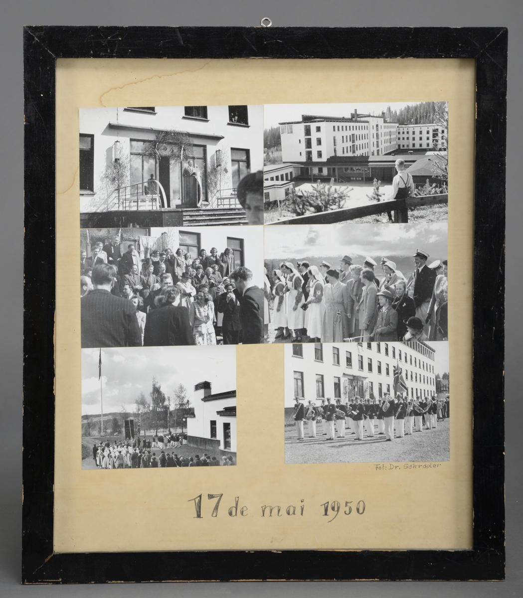 17. mai feiring ved Ringvål sanatorium i 1950.