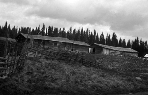 PRESTSETRA. VANG PRESTEGARD. FURNES ALLM i Ringsaker. Seterstørhuset og fjøset. 