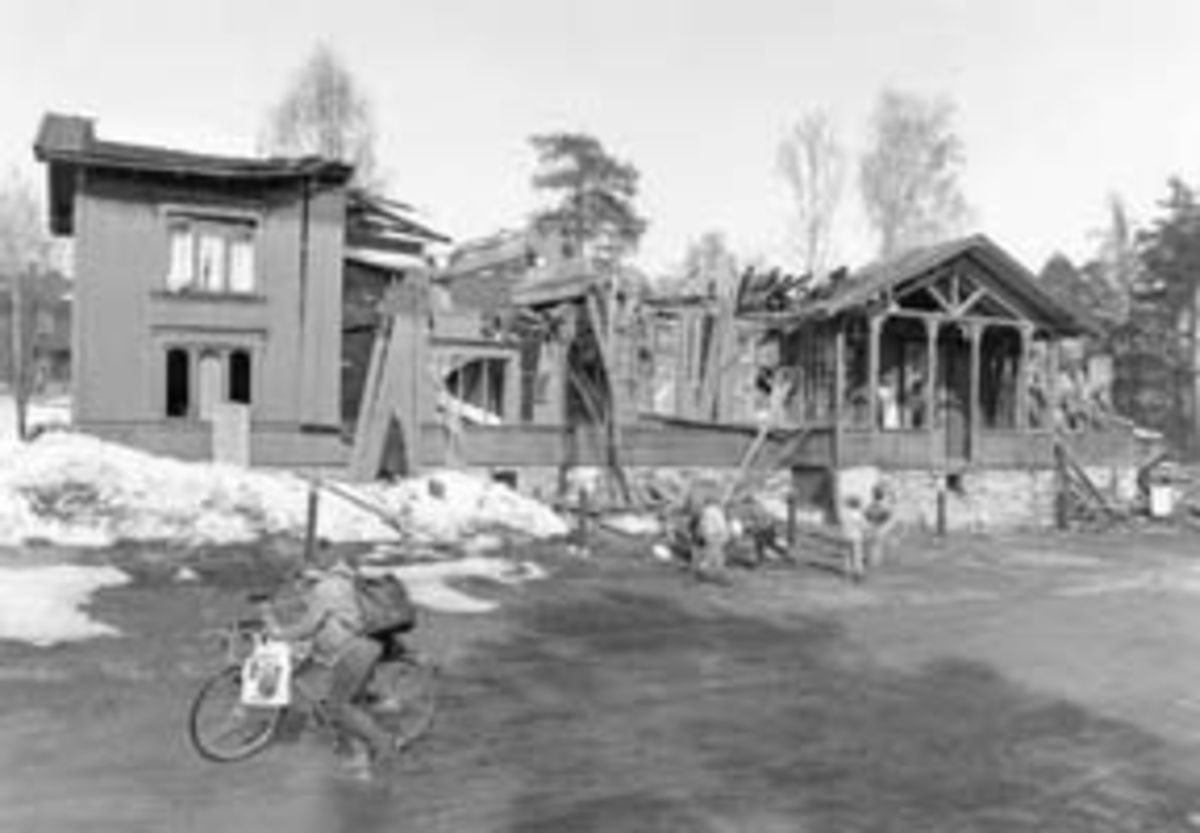 Hamar, Ankervegen 11, Furubakken, Hamar Døveskole rives i 1985, 