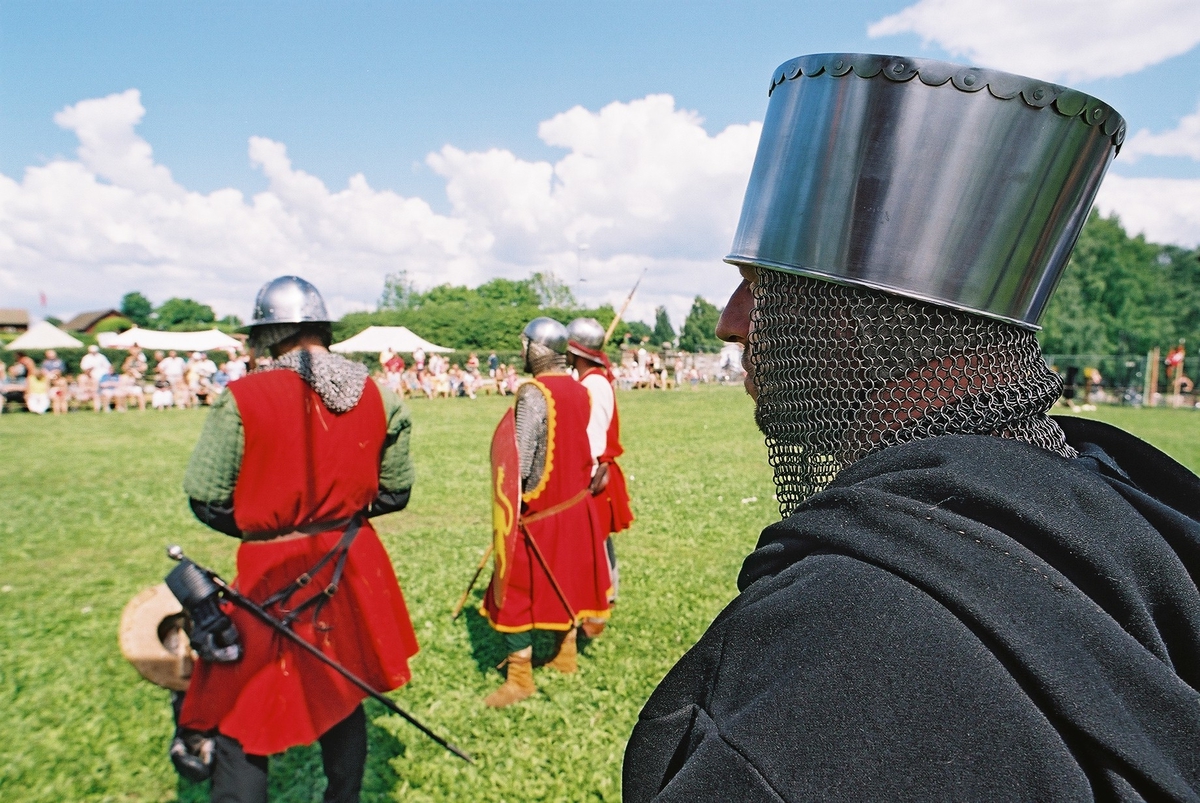 Middelalderdagen. Middelalderfestival, Hamar, Domkirkeodden, 2002. 