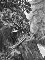 Maleri, "Gravferd frå Kjeåsen"