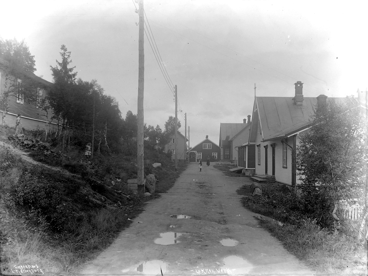 Gate i Brakkan, Løkken Verk.