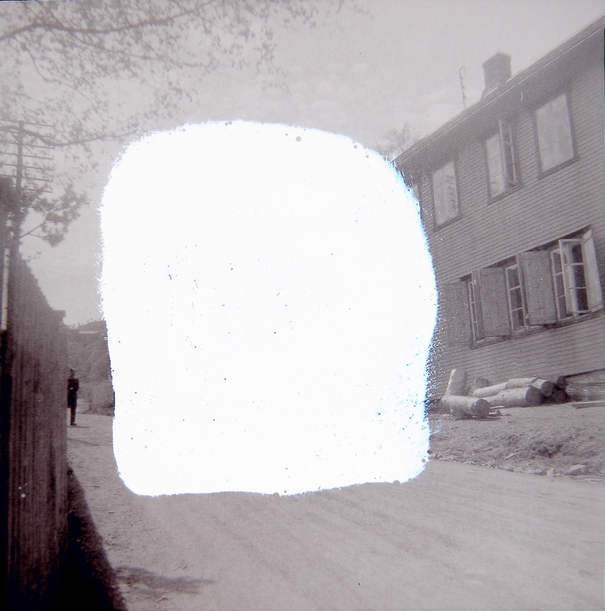 Løkken Verk rundt krigens slutt 1945. 
