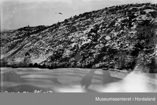 Fjellside i vinterdrakt, Herlandssæter