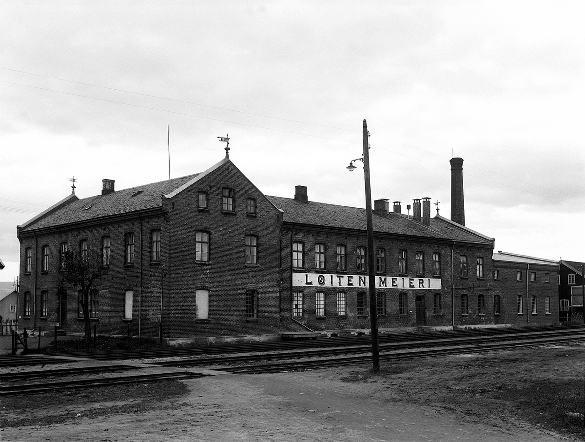 LØTEN MEIERI. EKSTERIØR. 