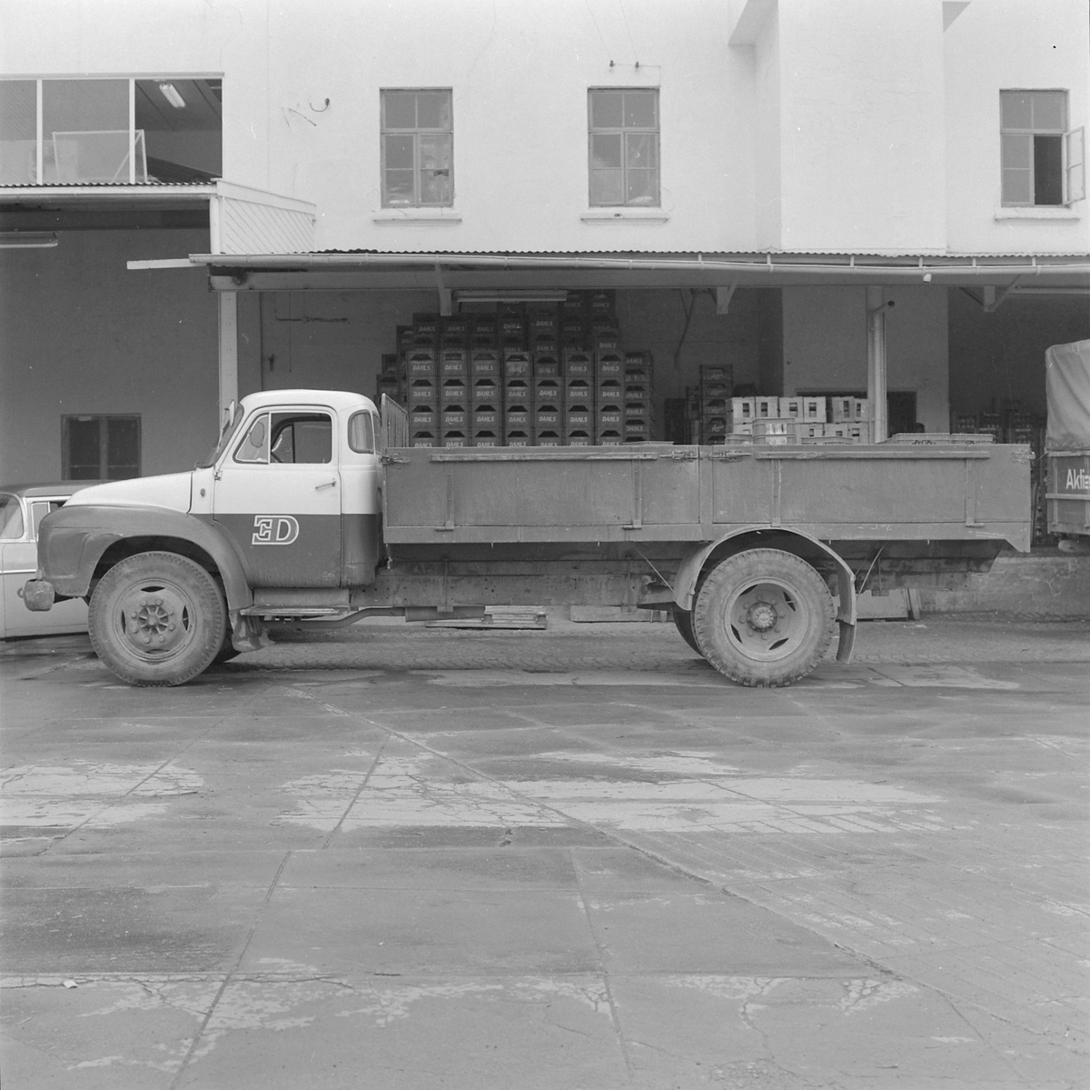 Kjøretøy fra E.C. Dahls Bryggeri. (Aktiebryggeriet - E.C. Dahls)