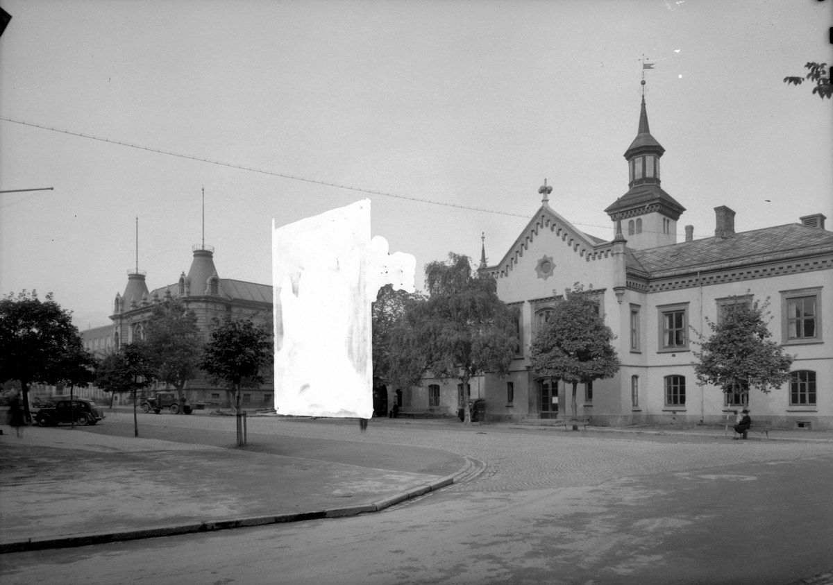 Krysset ved Kongens gate og Kjøpmannsgata