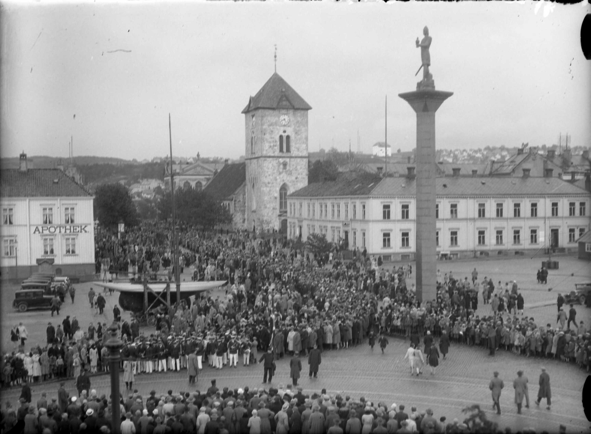 Demonstrasjon ved navnestriden i Trondheim