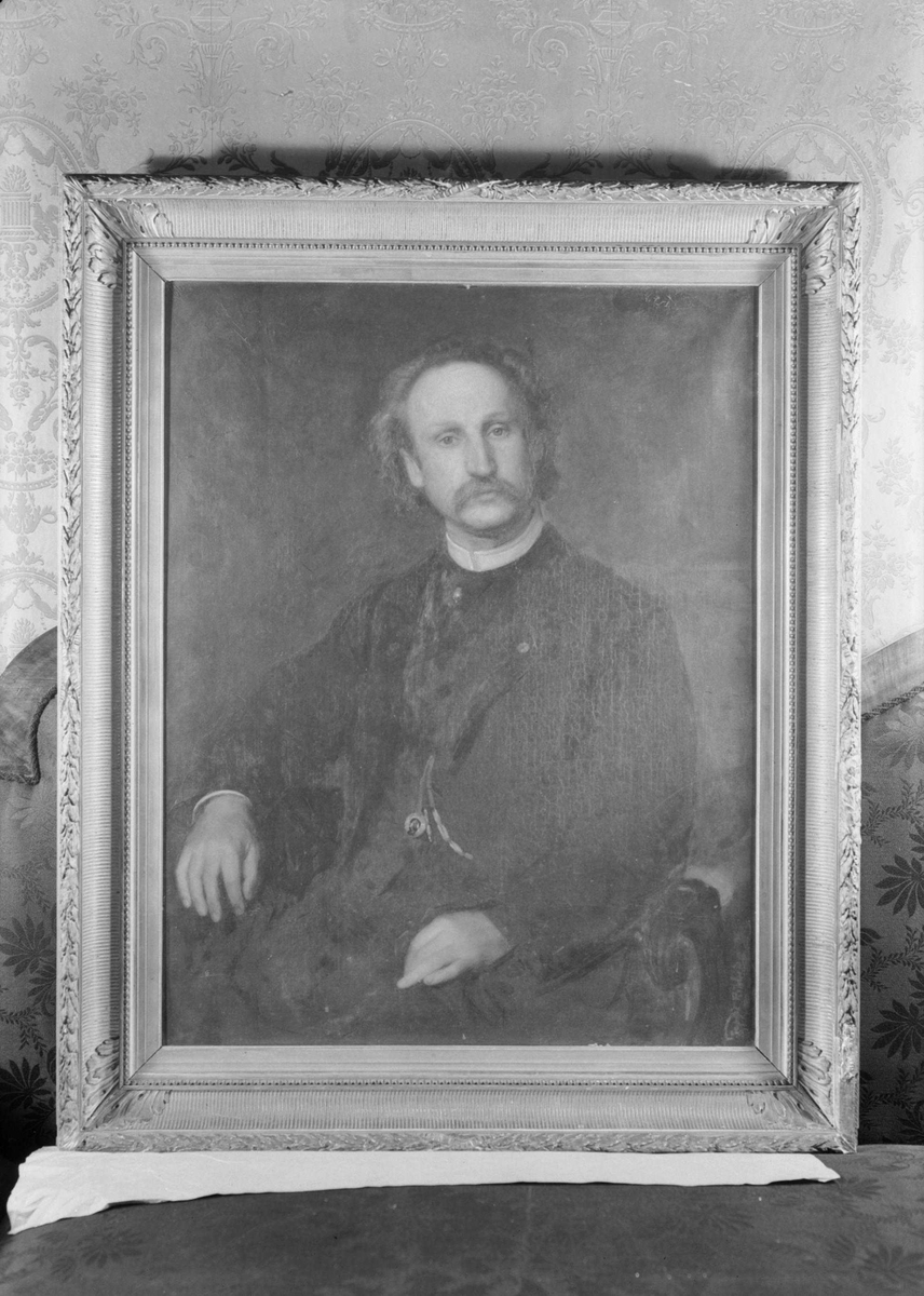 Maleri av komponisten Thomas Tellefsen - Ringve gård