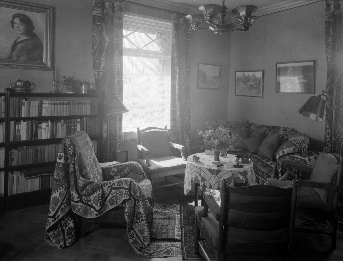 Hamar, Sagatun, Folkestads gate 73, Overrettssakfører Hans Cappelens villa, tegnet av arkitekt Thv. Astrup  i 1914,