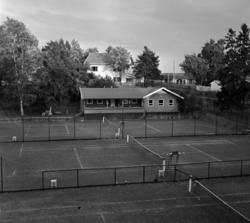 Hamar Park, Tennisbana med klubbhus, Hamar tennisbane,