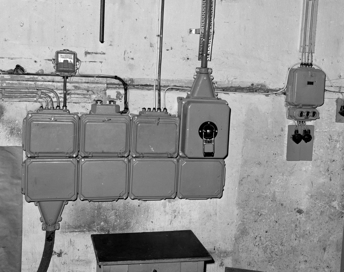 Klevfos Cellulose og Papirfabrikk. Ådalsbruk. Løten. Elektrisk anlegg. 