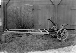 Brumunddal, Globus maskinfabrikk, prouktfoto, slåmaskin for 