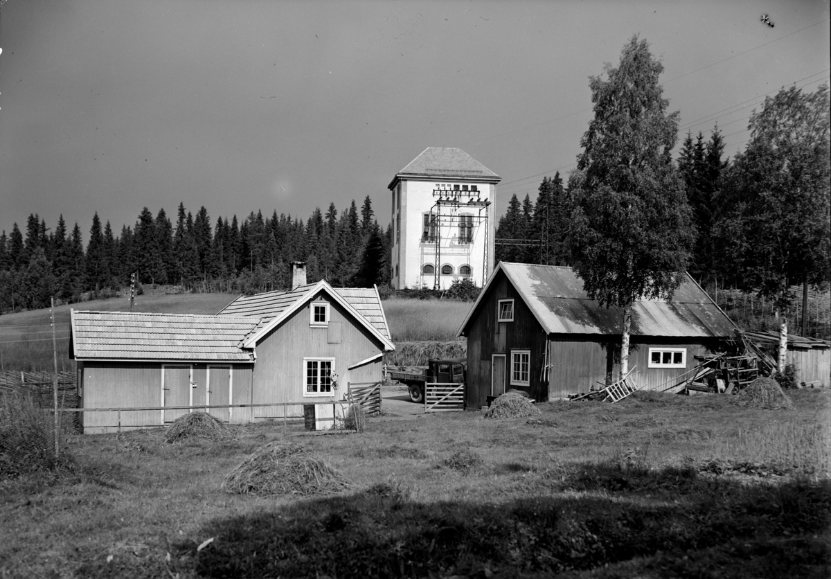 Ringsaker og Nes Kraftanlæg, Kraftanlegg, transformatorstasjon