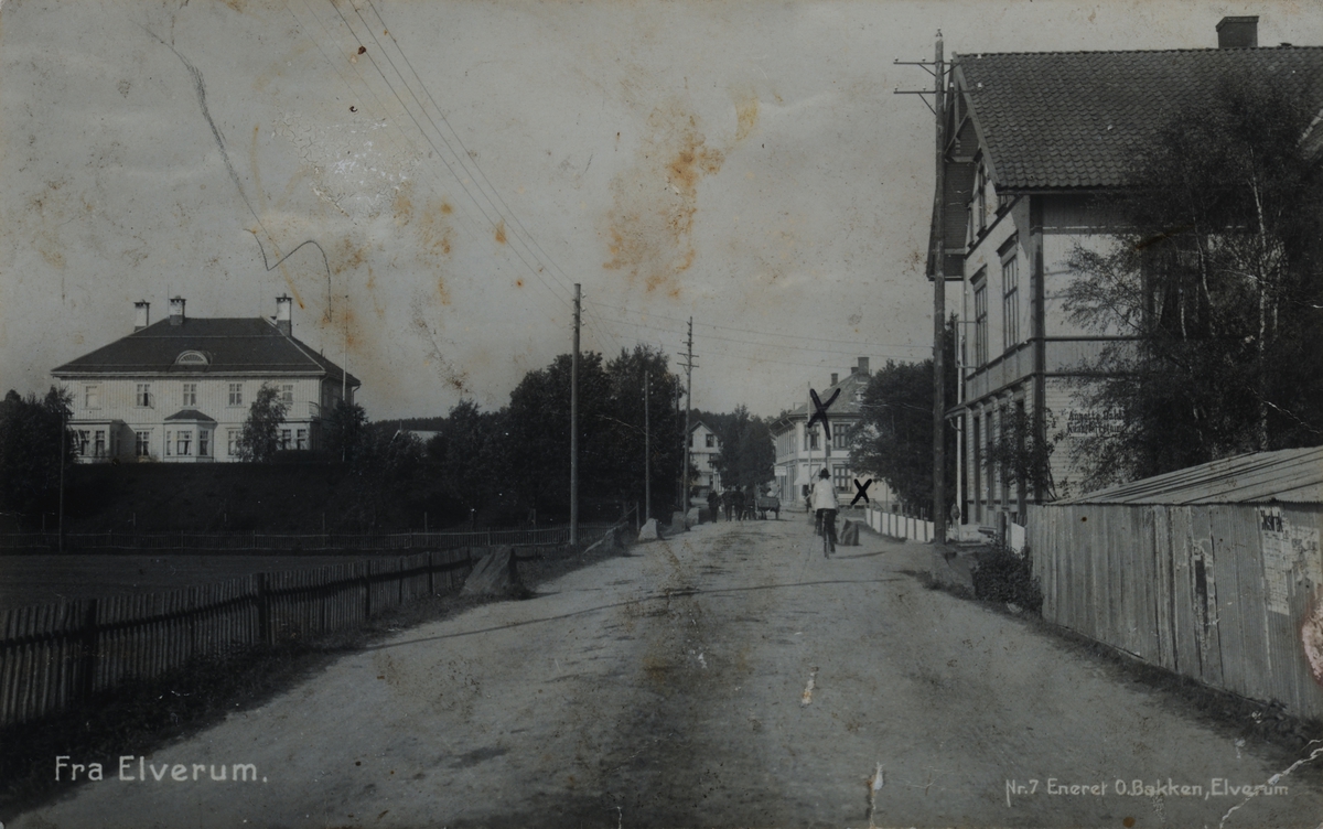 Elverum sentrum. 