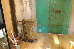 Fabrikkbygningen interiør - Klevfos Cellulose- & Papirfabrik, Ådalsbruk i Løten kommune