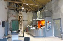 Fabrikkbygningen interiør - Klevfos Cellulose- & Papirfabrik, Ådalsbruk i Løten kommune