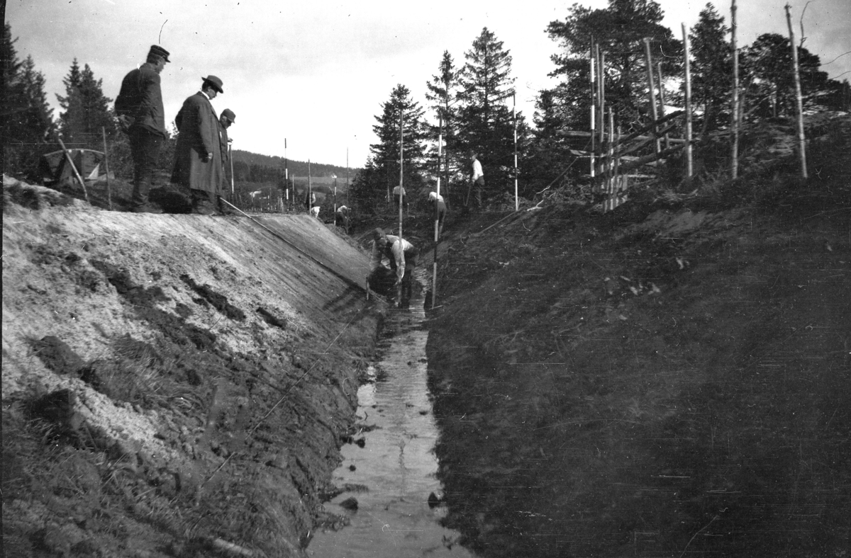 Grøftearbeid