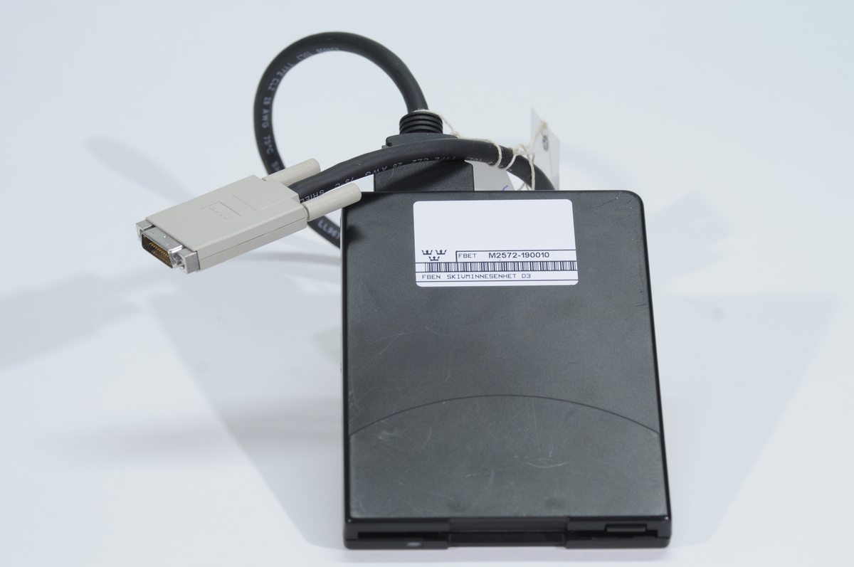 Yttre minne Skrivminnesenhet D3. Floppy drive 3,5. 