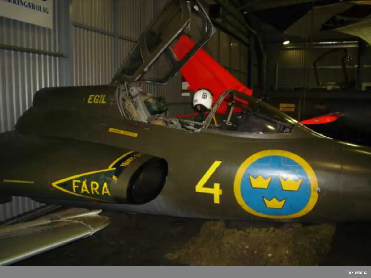 Framkropp från J 35D Draken nr 35345.
Den är deponerad från Flygvapenmuseum.