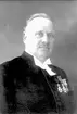 Porträtt av Lars Johan Paulinus Nilsson, regementspastor vid K 3 1897-1939,  allmänt kallad 