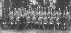 Livhusarernas officerkår 1914.