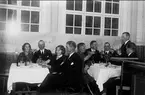 Underofficerskårens mässfest på 1930-talet.