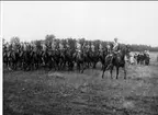 Invigningen av regementets minnessten på Sanna hed den 1 Augusti 1920.