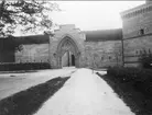 Götiska valvet vid Karlsborgs fästning fotograferat i början på 1900-talet.