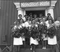 Karlsborg. Foto från realexamen, 1939.