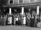 Köpmannaföreningen i Karlsborg, 1937. Kortet finns ej på museet utan är utlånat av Stig Eklund. Endast en papperskopia finns.