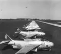 F6 Karlsborg 1955. Flygdagen.