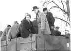 Fallskärmsjägarskolan Karlsborg 1958. Inryckning.