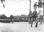Fallskärmsjägarskolan Karlsborg 1957.Nya fallskärmsjägare.