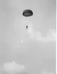 Fallskärmsjägarskolan Karlsborg 1956.Hoppning.